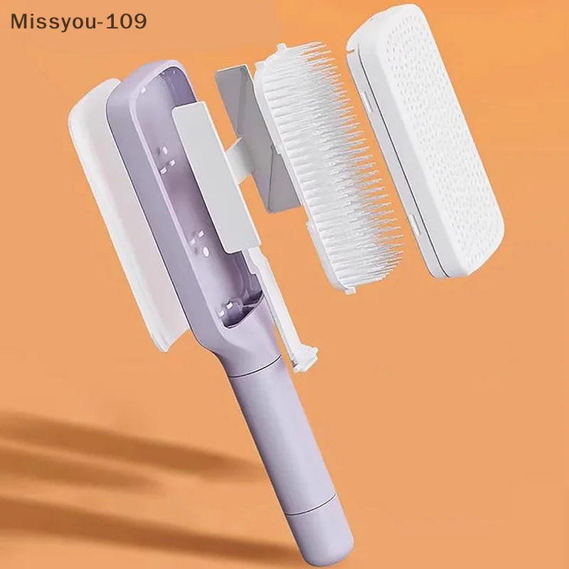 Self Cleaning Hairbrush