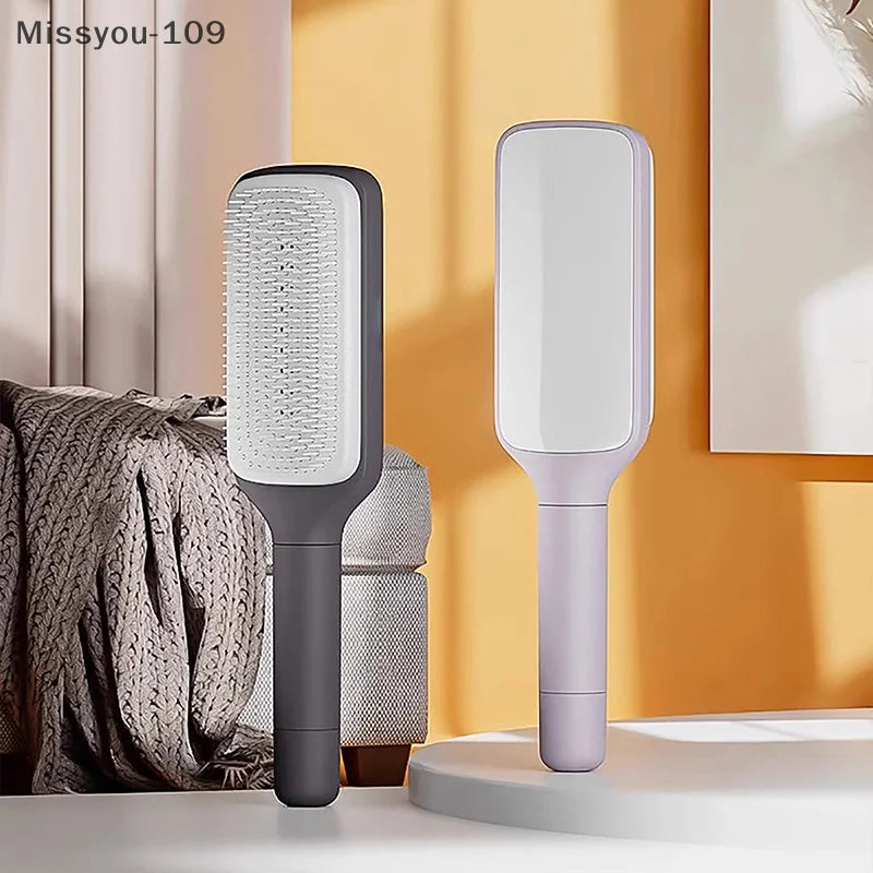 Self Cleaning Hairbrush