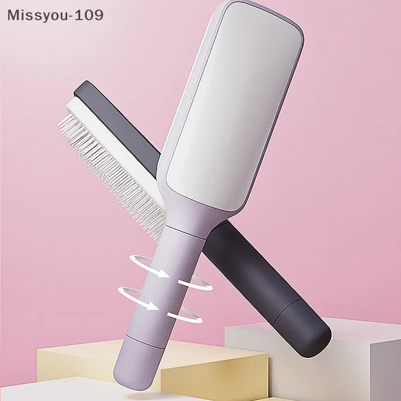 Self Cleaning Hairbrush