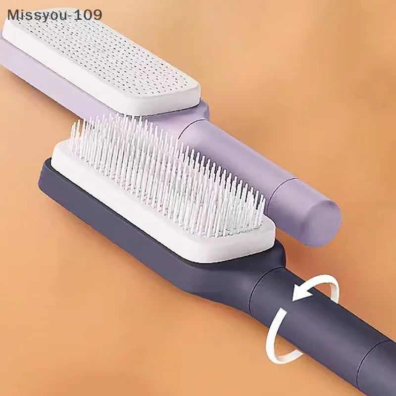 Self Cleaning Hairbrush